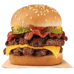 DOUBLE CHEESE BURGER
